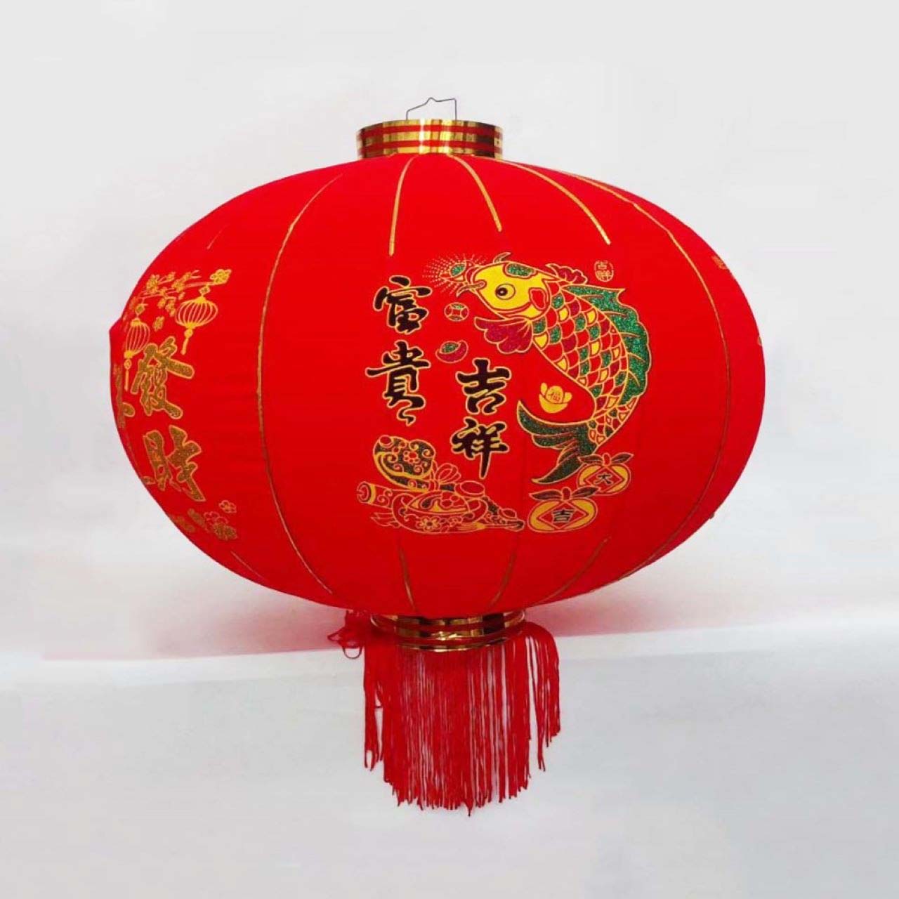 Китайский фонарь эконом d-68 см, Богатство Китайский фонарь эконом d-68 см, Богатство