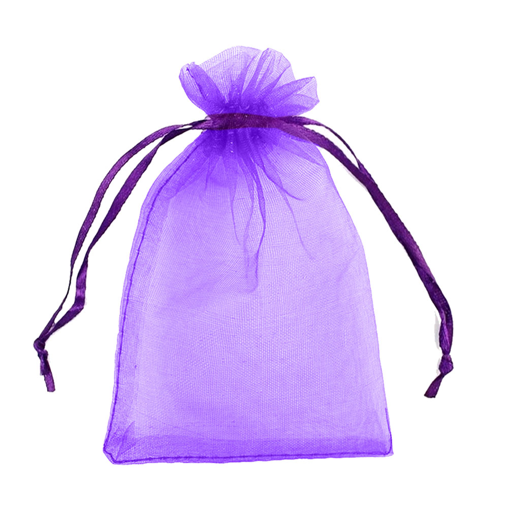 Мешочек из органзы 30 х 40 см сиреневый Мешочек из органзы 30 х 40 см сиреневый
