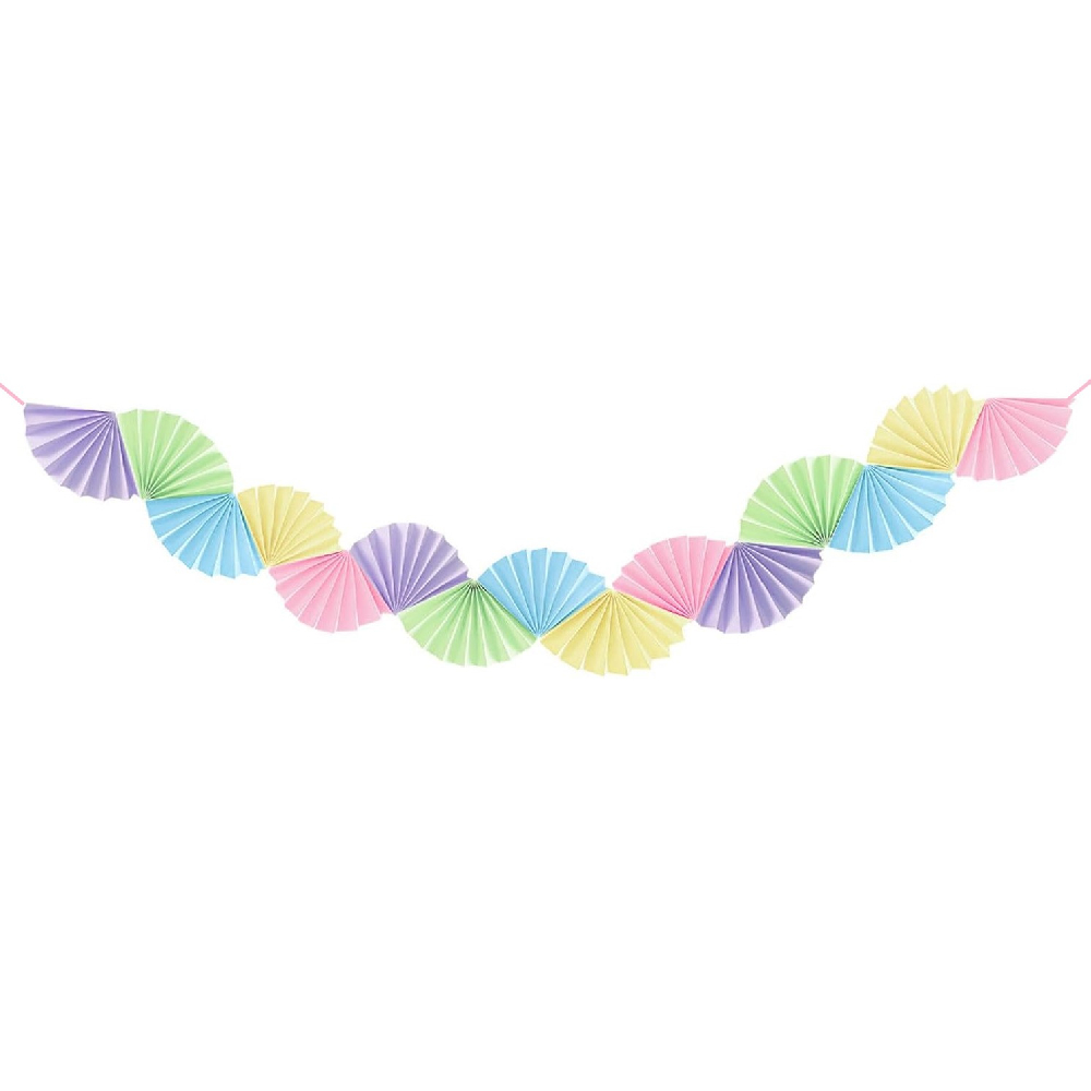 Гирлянда "Веера-зигзаг" 170х20 см, №3 Гирлянда "Веера-зигзаг" 170х20 см, №3