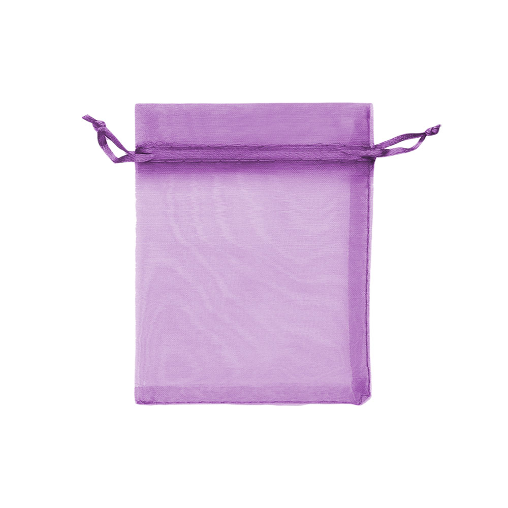 Мешочек из органзы 13 х 16 см сиреневый  Мешочек из органзы 13 х 16 см сиреневый