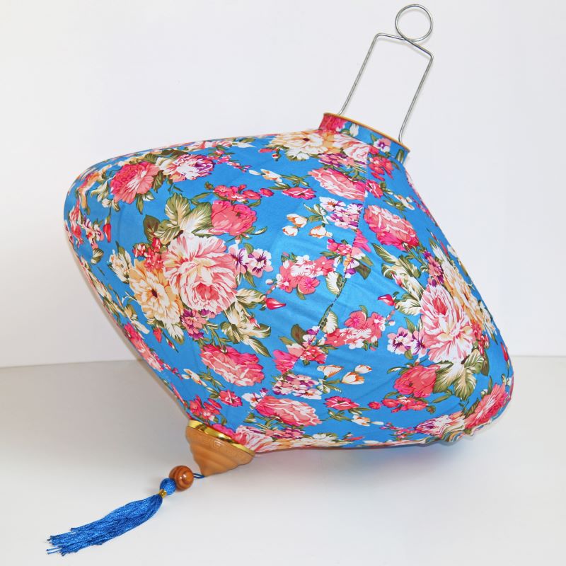 Вьетнамский фонарик 16" Лук синий 748 Вьетнамский фонарик 16" Лук синий 748