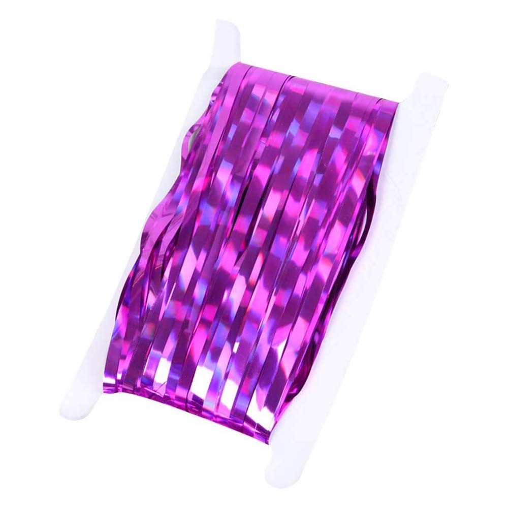 Занавес дождик 1 х 2 м, голография, Малиновый Занавес дождик 1 х 2 м, голография, Малиновый