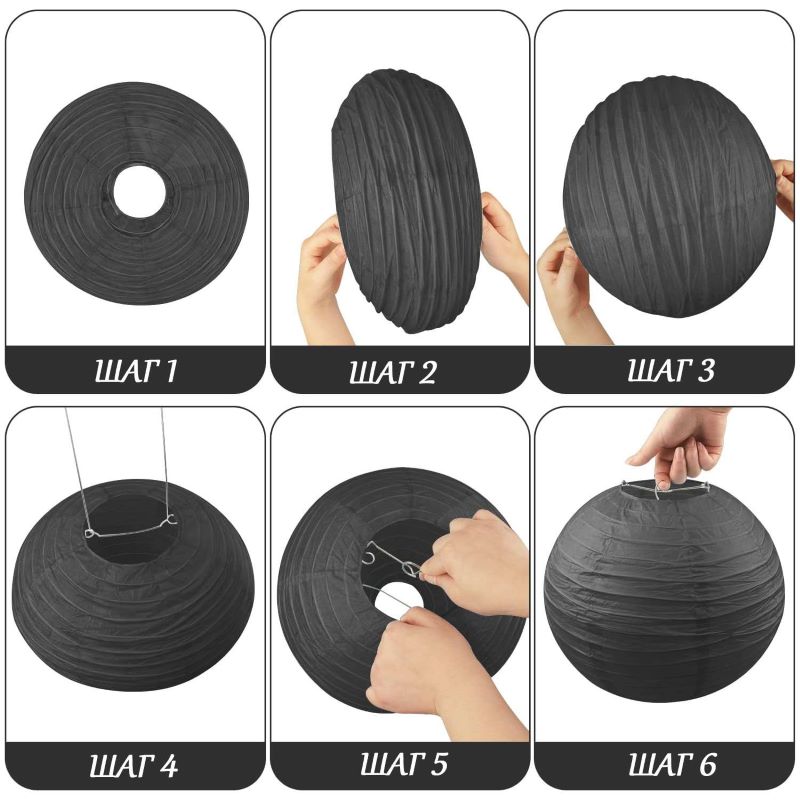 Набор подвесные фонарики 9 шт, сакура Набор подвесные фонарики 9 шт, сакура