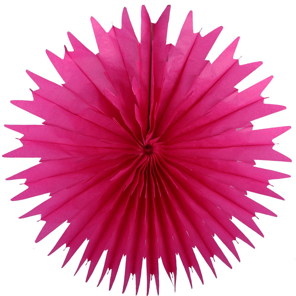 Снежинка обьемная 50 см малиновый Снежинка обьемная 50 см малиновый