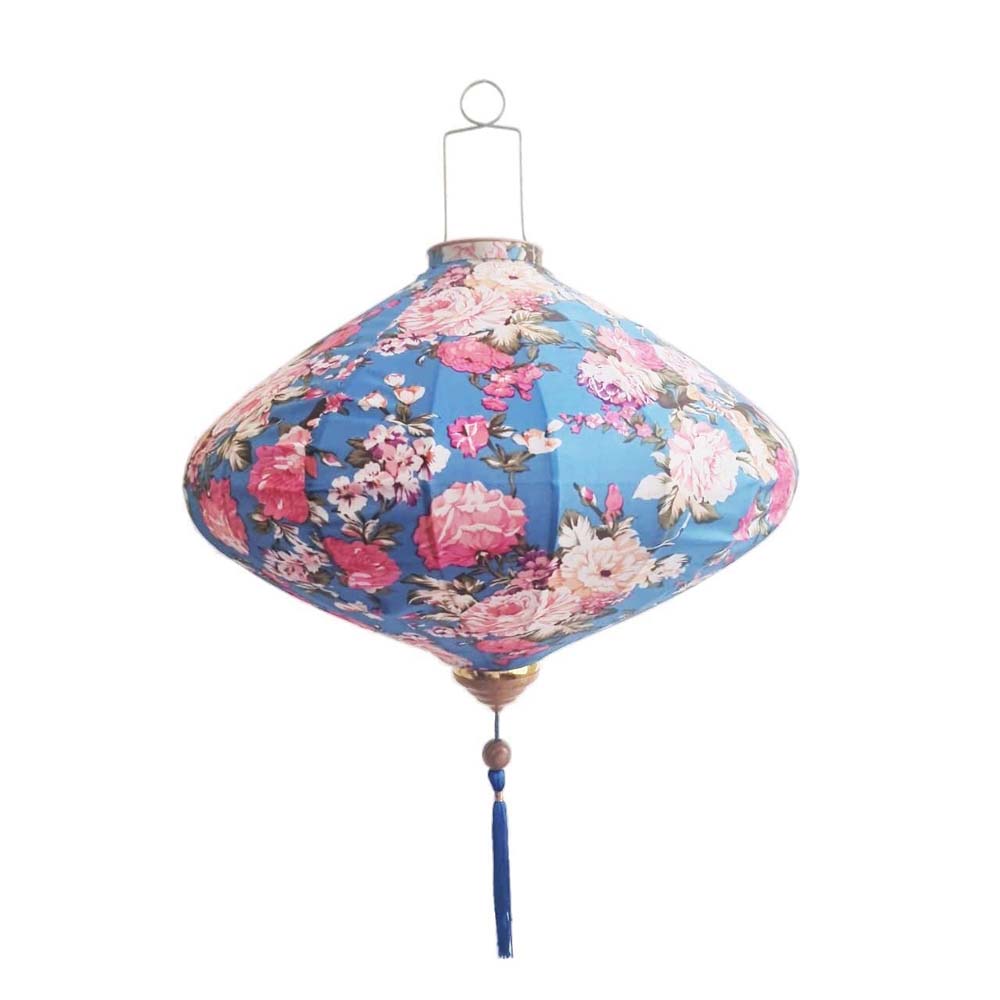 Вьетнамский фонарик 16" Лук синий 748 Вьетнамский фонарик 16" Лук синий 748