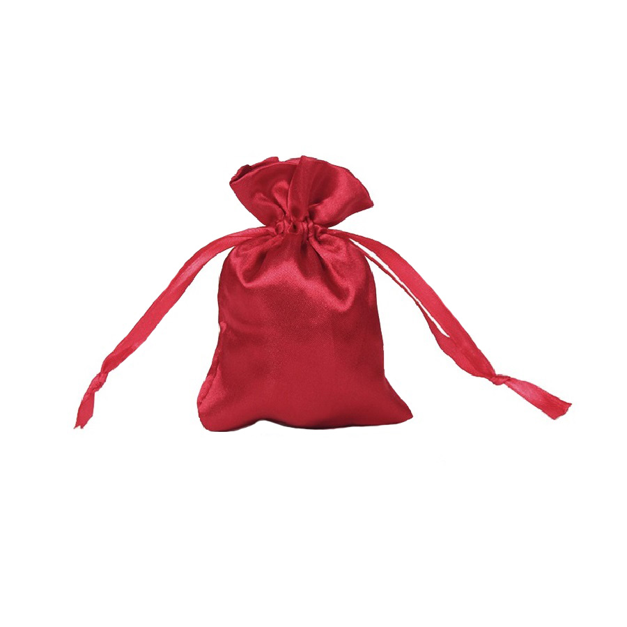 Мешочек атласный 10х15см, бордовый Мешочек атласный 10х15см, бордовый