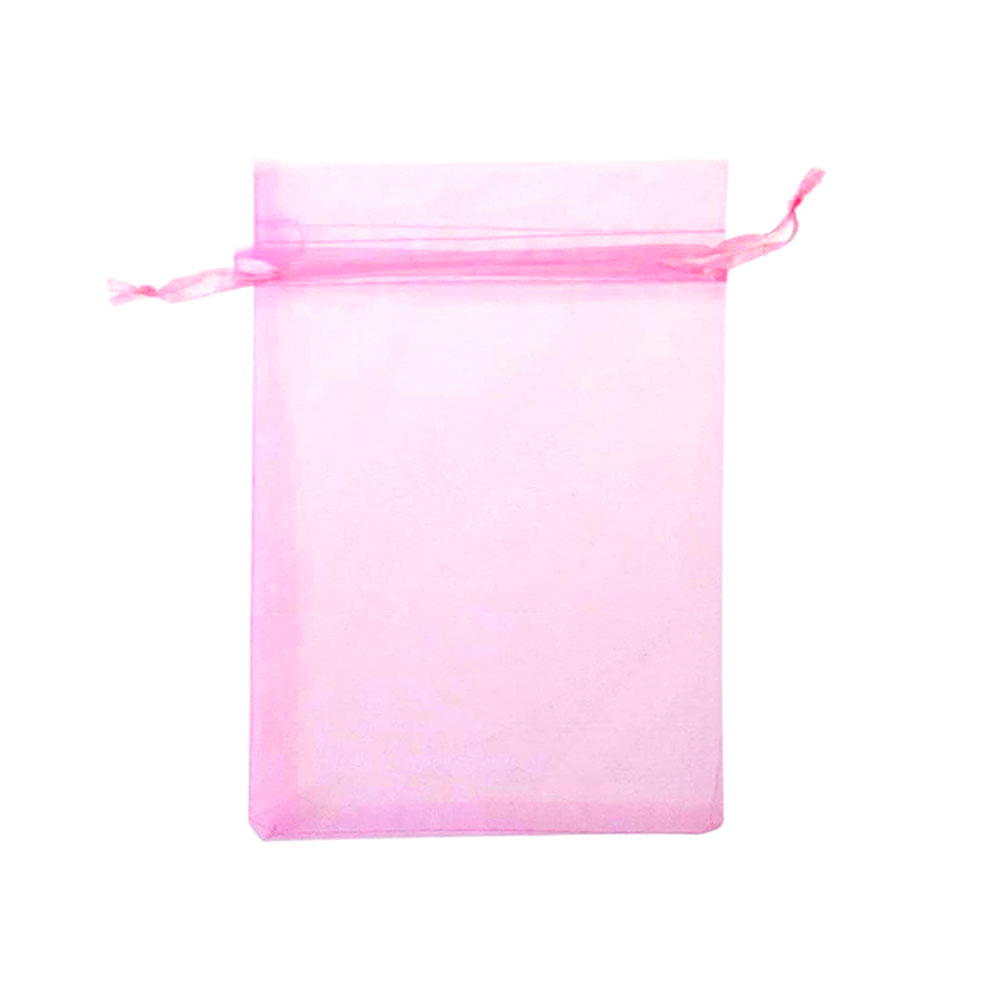 Мешочек из органзы 15 х 23 см розовый Мешочек из органзы 15 х 23 см розовый