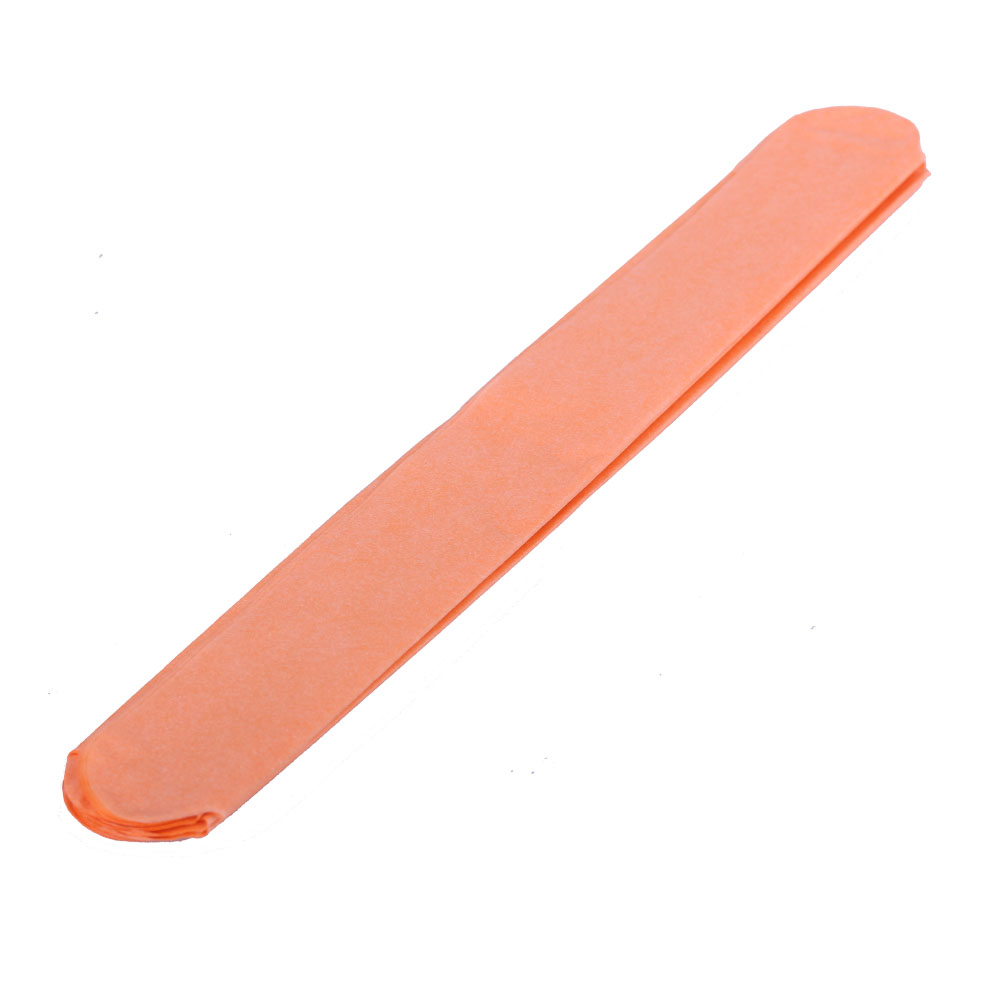 Помпон из бумаги 50 см светло-оранжевый