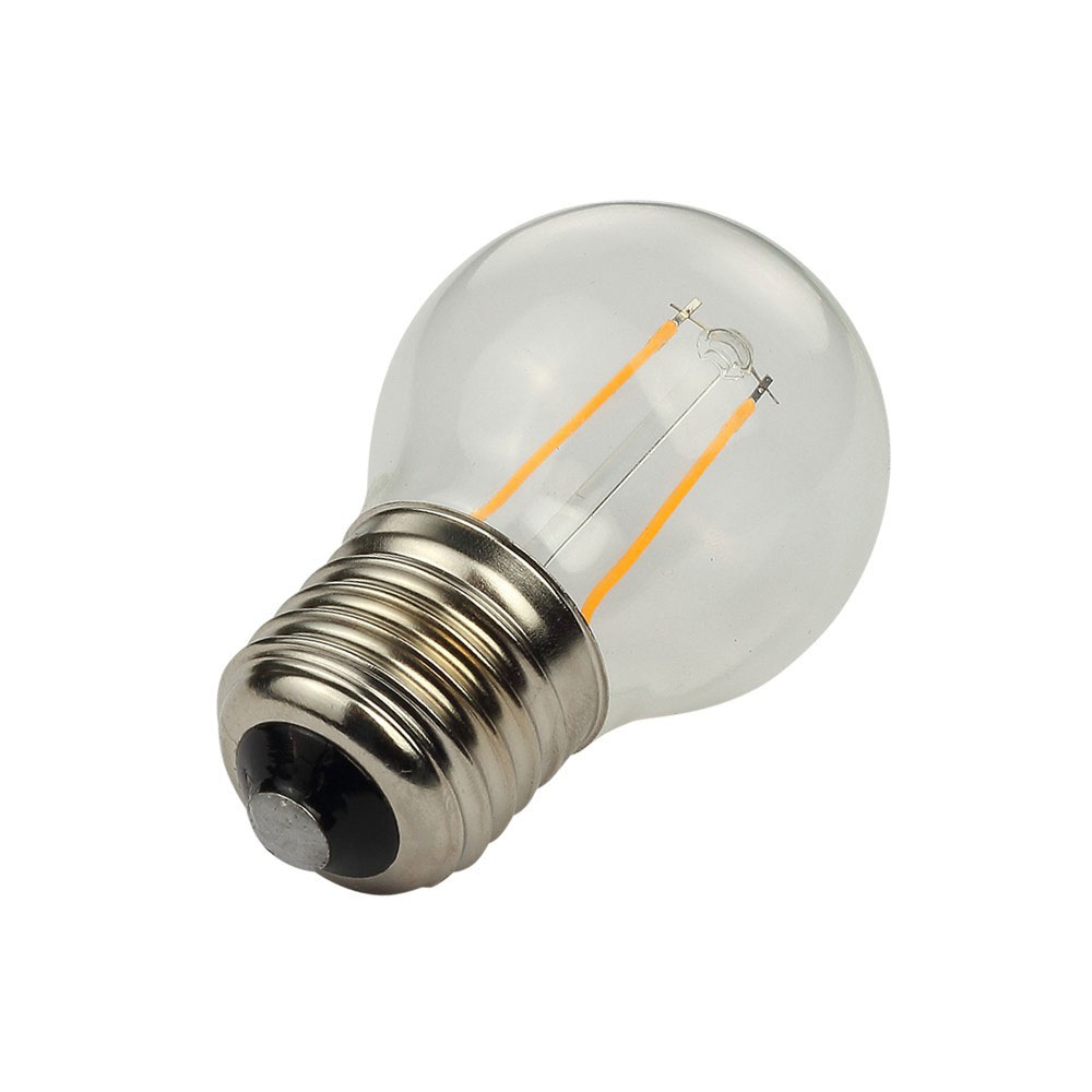 Лампа филаментная G45 E27 W2 K2700 Лампа филаментная G45 E27 W2 K2700