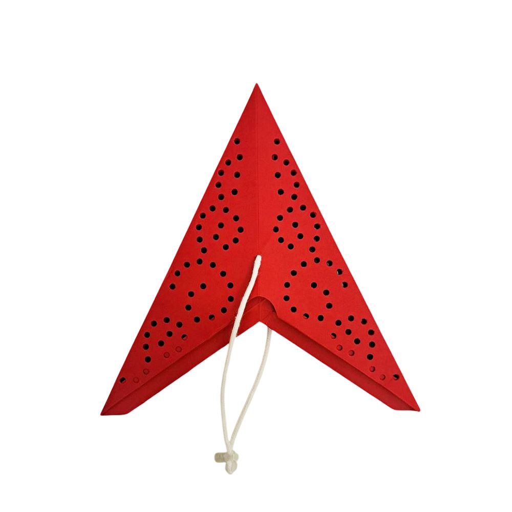 Звезда девятиконечная 45 см, Точки, красный Звезда девятиконечная 45 см, Точки, красный