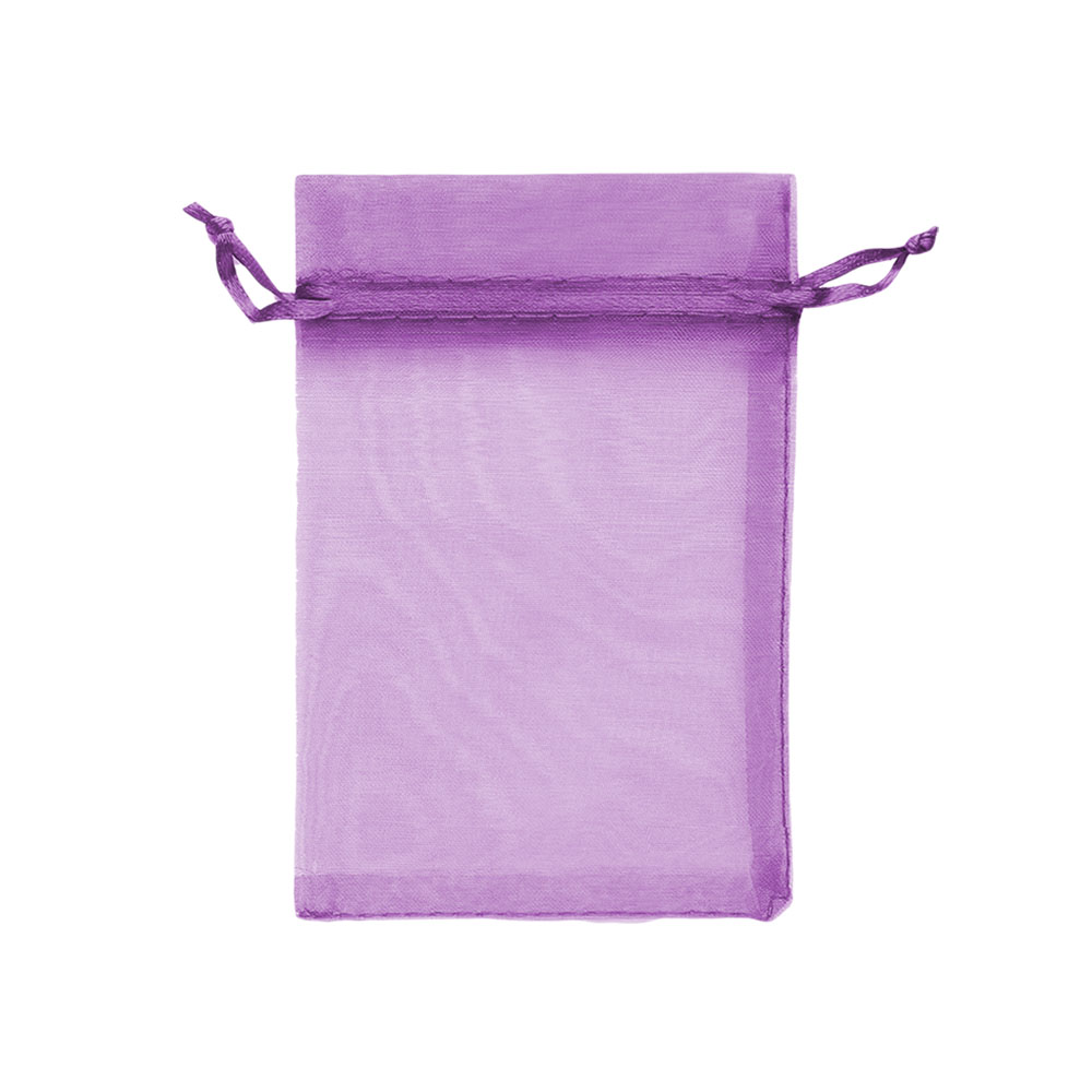 Мешочек из органзы 17 х 23 см светло-фиолетовый Мешочек из органзы 17 х 23 см светло-фиолетовый