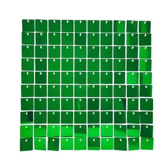 Панель с пайетками для фотозоны 30х30см, зеленый Панель с пайетками для фотозоны 30х30см, зеленый