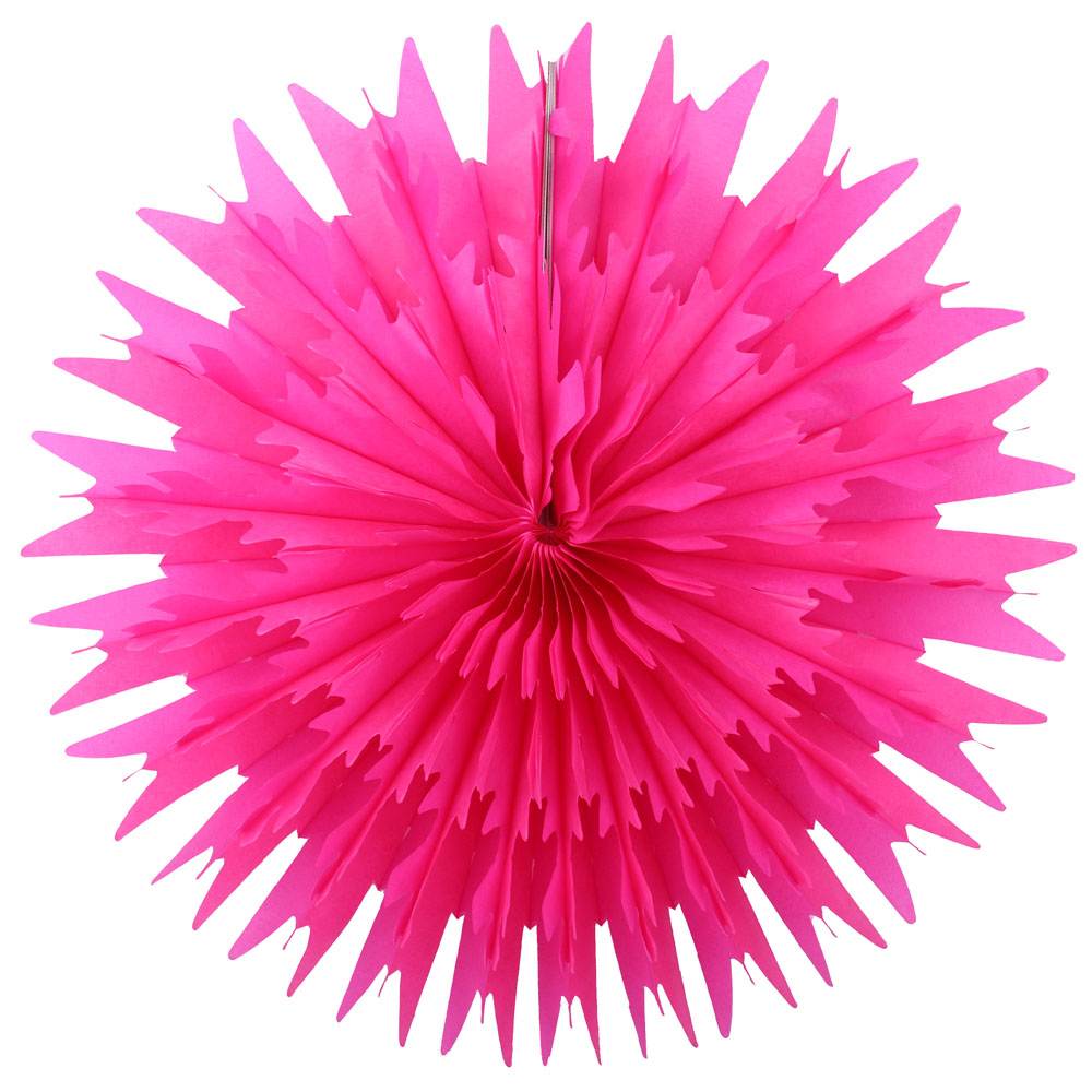 Снежинка обьемная 50 см амарантовый Снежинка обьемная 50 см амарантовый