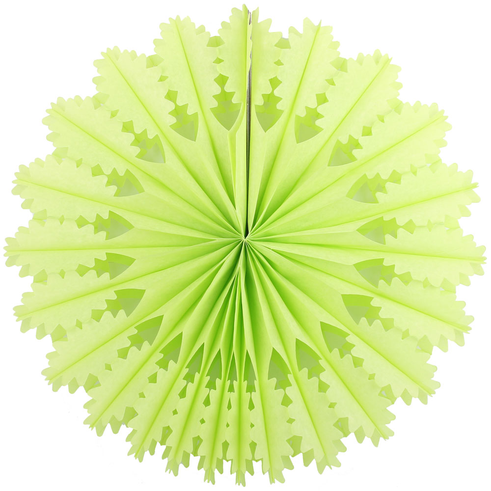 Снежинка ажурная 50 см светло-зеленый Снежинка ажурная 50 см светло-зеленый