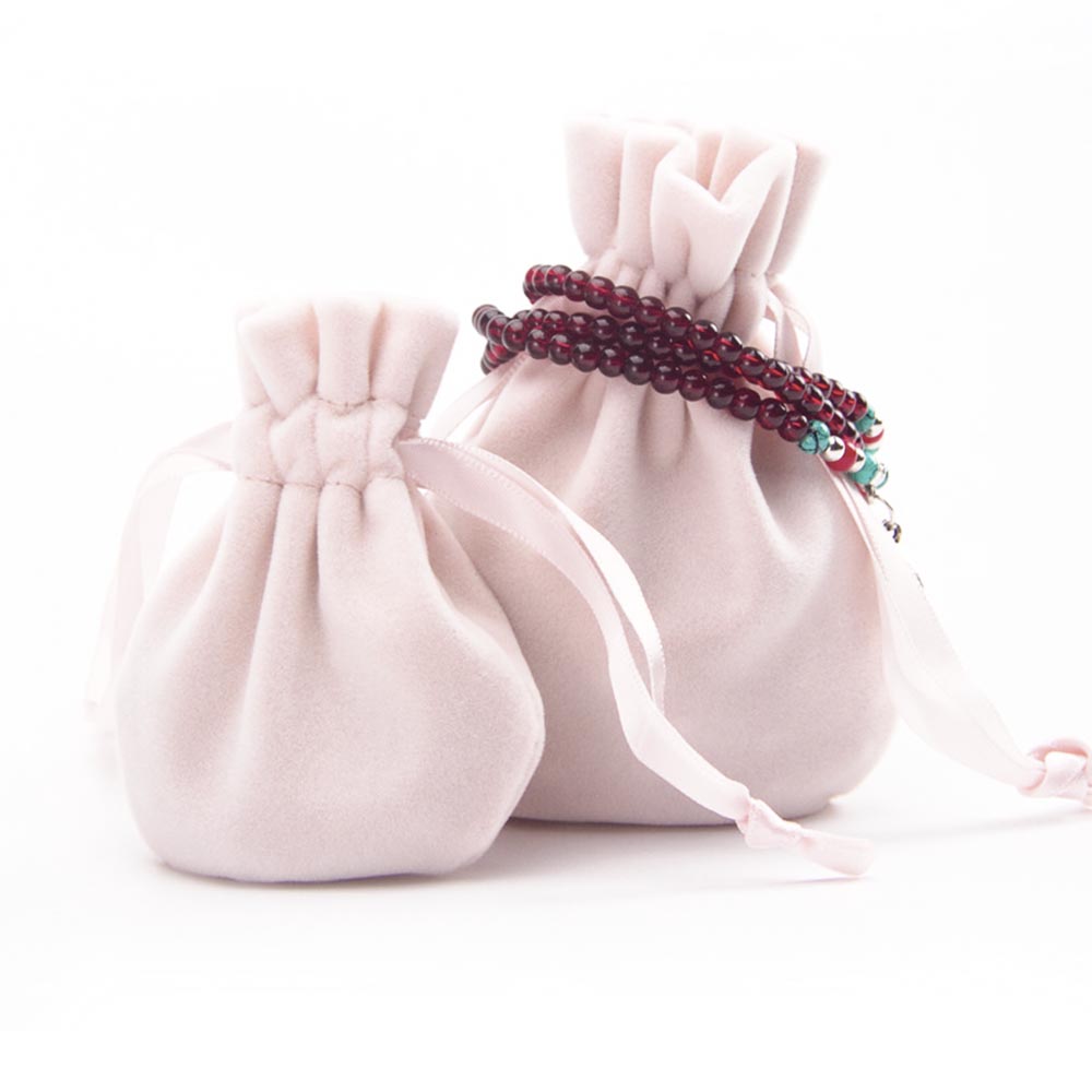 Мешочек велюровый 9,5х12,5 см, светло-розовый Мешочек велюровый 9,5х12,5 см, светло-розовый