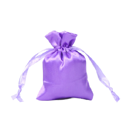 Мешочек атласный 15х20см, сиреневый Мешочек атласный 15х20см, сиреневый