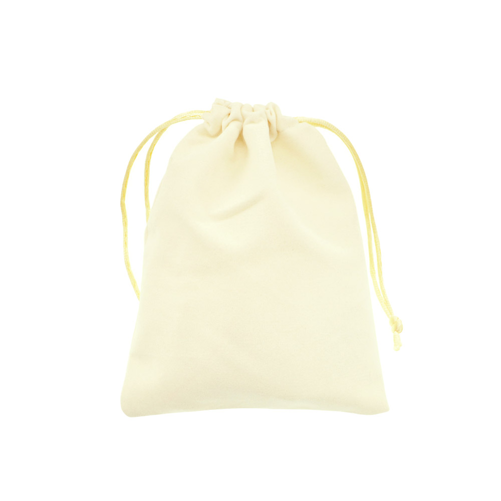 Мешочек велюровый 12х16 см, айвори Мешочек велюровый 12х16 см, айвори