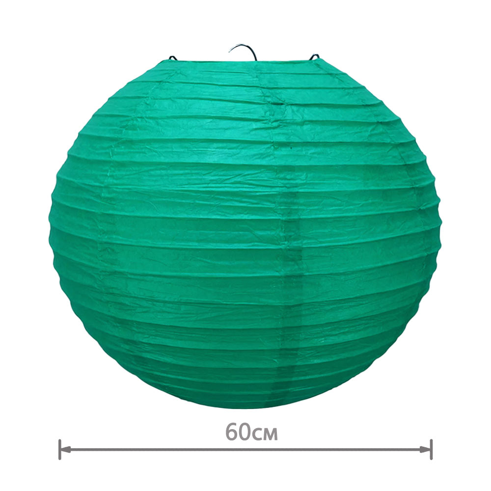 Подвесной фонарик стандарт 60 см темно-изумрудный new