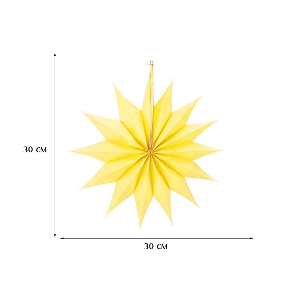 Набор фантов Звезды 30 см х 6 шт, жетый Набор фантов Звезды 30 см х 6 шт, жетый