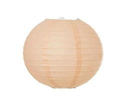 Подвесной фонарик стандарт 50 см персиковый