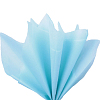 Бумага тишью односторонняя голубая 76 х 50 см, 500 листов 14 г/м