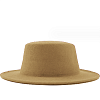Шляпа Канотье фетровая, песочный