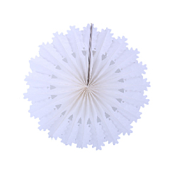 Снежинка ажурная 20 см белый