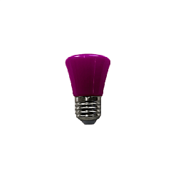 Лампа светодиодная Колокольчик d-45 E27 W3, малиновый
