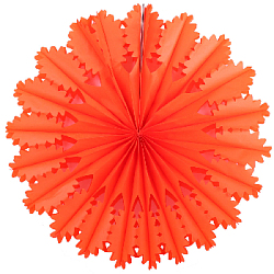 Фант ажурный 50 см оранжевый