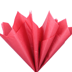 Бумага тишью односторонняя красная 76 х 50 см, 500 листов 14 г/м