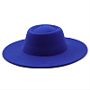 Шляпа Гаучо фетровая, синий