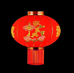 Китайский фонарь эконом d-68 см, Гармония