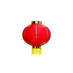 Китайский фонарь Круглый с рисунком, 20см