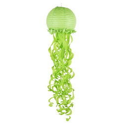 Подвесной фонарик Медуза 28 х 100 см, салатовый
