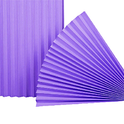 Веер-гармошка 180г/м 80 см, сиреневый