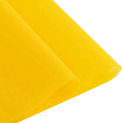 Бумага тишью пастель односторонняя ярко-желтая 75 х 50 см, 40 листов 18 г/м Light