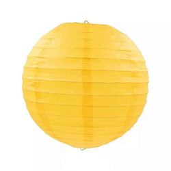 Подвесной фонарик стандарт 60 см ярко-желтый new