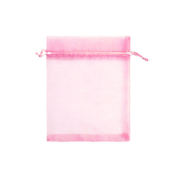 Мешочек из органзы 13 х 16 см светло-розовый 